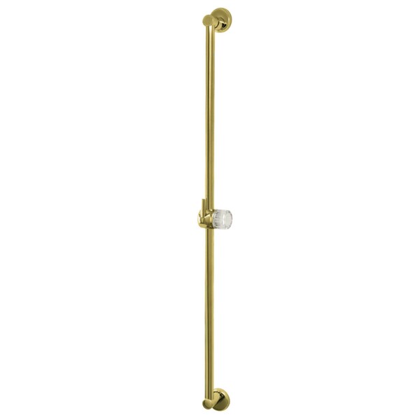 Kingston Brass K183A7 30-Inch Brass Shower Slide Bar, Brushed Brass K183A7 - main